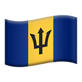Barbados Apple Emoji