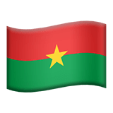 Burkina Faso Apple Emoji