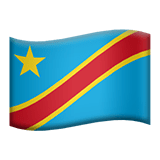 Demokratiske Republik Congo Apple Emoji