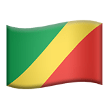 Republikken Congo Apple Emoji