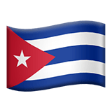 Cuba Apple Emoji