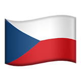 Tjekkiet Apple Emoji