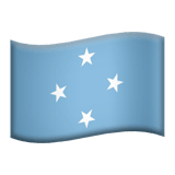 Mikronesien Apple Emoji