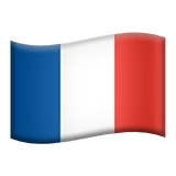 Frankrig Apple Emoji