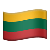 Litauen Apple Emoji