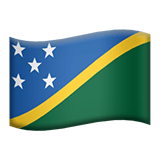Salomonøerne Apple Emoji