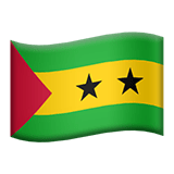 São Tomé og Príncipe Apple Emoji