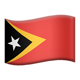 Østtimor Apple Emoji
