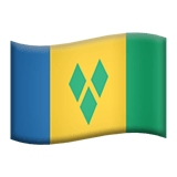 Saint Vincent og Grenadinerne Apple Emoji