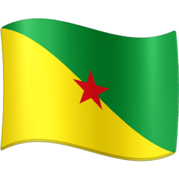Fransk Guyana Facebook Emoji