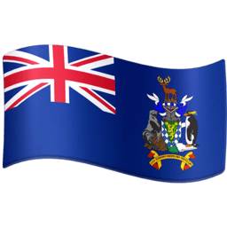 South Georgia og South Sandwich Islands Facebook Emoji