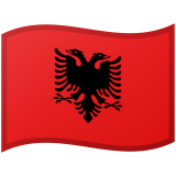 Albanien Android/Google Emoji