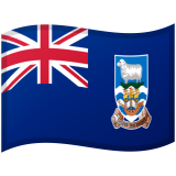 Falklandsøerne Android/Google Emoji