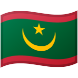 Mauretanien Android/Google Emoji