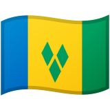 Saint Vincent og Grenadinerne Android/Google Emoji