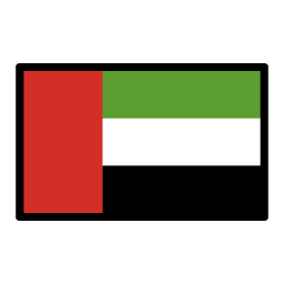 Forenede Arabiske Emirater OpenMoji Emoji
