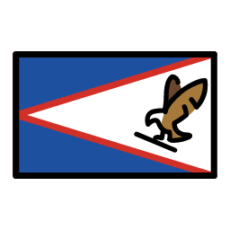Amerikansk Samoa OpenMoji Emoji