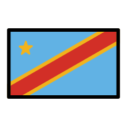 Demokratiske Republik Congo OpenMoji Emoji