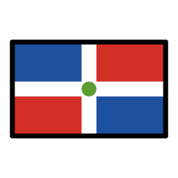 Dominikanske Republik OpenMoji Emoji