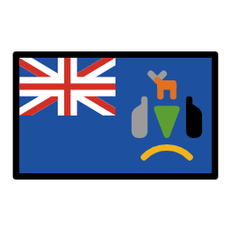 South Georgia og South Sandwich Islands OpenMoji Emoji