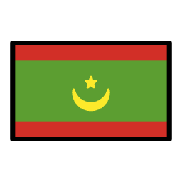 Mauretanien OpenMoji Emoji