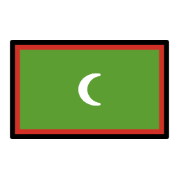 Maldiverne OpenMoji Emoji