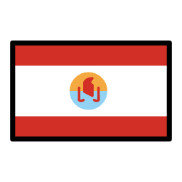 Fransk Polynesien OpenMoji Emoji