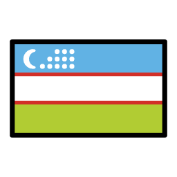 Usbekistan OpenMoji Emoji