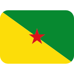Fransk Guyana Twitter Emoji