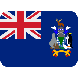 South Georgia og South Sandwich Islands Twitter Emoji