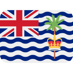 Britisk territorium i det indiske ocean Twitter Emoji