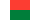 Madagaskars flag