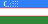 Usbekistans flag