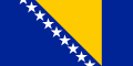 Bosnien-Hercegovinas flag