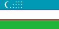 Usbekistans flag