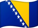 Bosnien-Hercegovinas flag