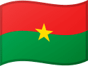 Burkina Fasos flag