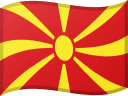 Nordmakedoniens flag