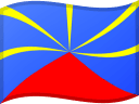 Réunion's flag