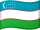Usbekistans flag