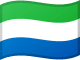 Sierra Leones flag