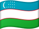 Usbekistans flag