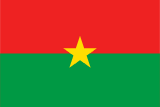 Burkina Fasos flag