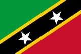 Saint Kitts og Nevis' flag