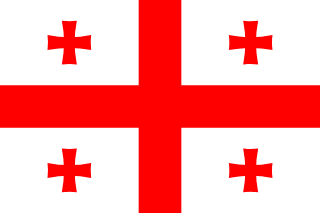 Georgiens flag