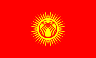 Kirgisistans flag