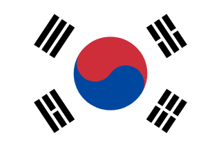 Sydkoreas flag