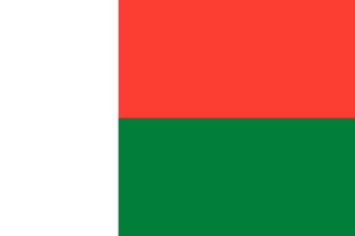 Madagaskars flag