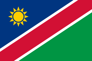 Namibias flag