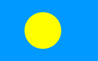 Palaus flag